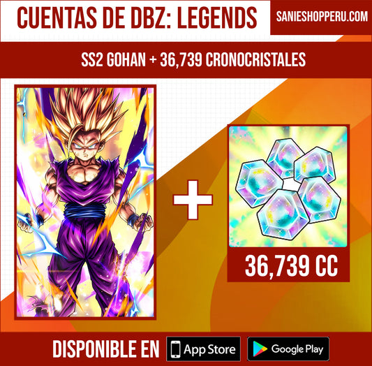 [DB: Legends] SS2 GOHAN + 💎26,739 Cronocristales💎