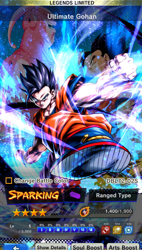 [Solo Android & iPhone] Ultimate Gohan + Goku & Vegeta SS GOD + Vegeta & Goku (LL) + 15 Legends Limited