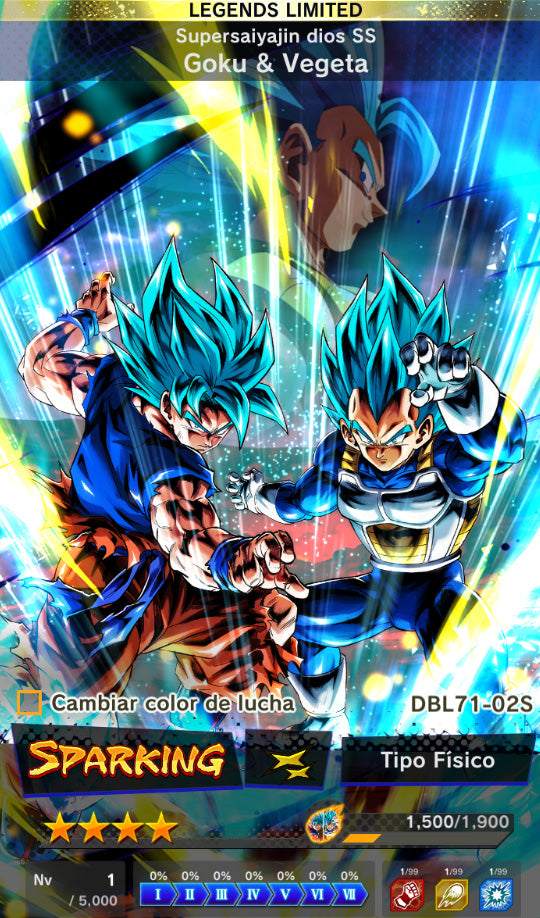 [Solo Android] ⭐️SS2 GOHAN⭐️ + 💎56,490 CC Cronocristales💎 + 20 LEGENDS LIMITED